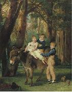 James Ward The Levett Children oil painting